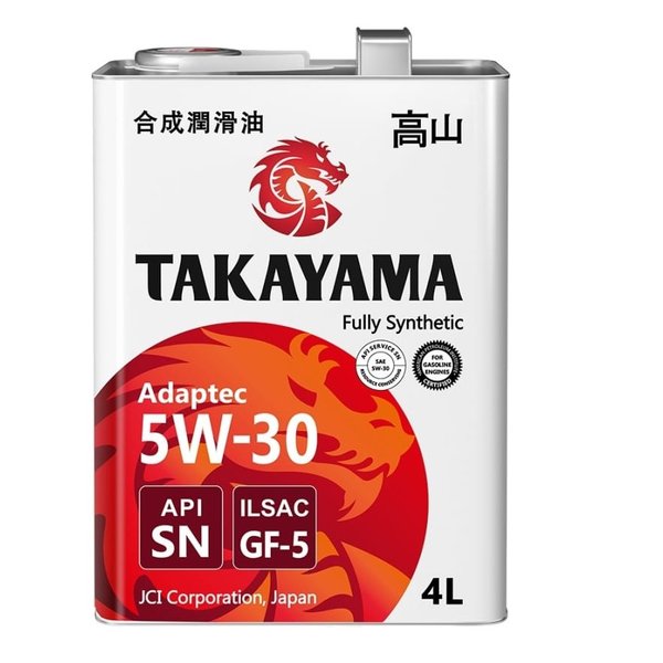 Масло моторное Takayama Adaptec 5W30 SP/GF-5 4