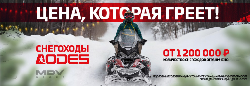 Спец цена на снегоход AODES Snowcross 1000 SWT