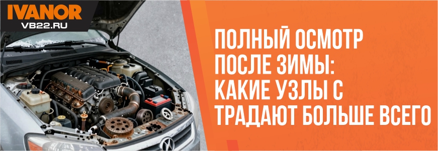 Полный осмотр после зимы: какие узлы страдают больше всего