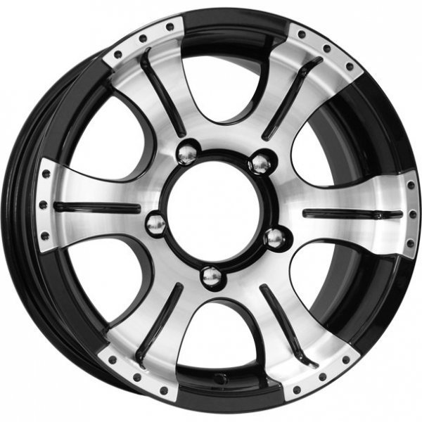 Диск литой 16*8 5*139,7 Et0 110,1 Байконур Алмаз Черный (КС465-12)