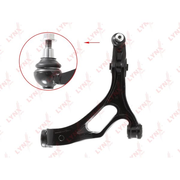 Рычаг передней подвески нижний VW 7L0407152H Lynx C5364R Touareg I 7L# -10/05, R