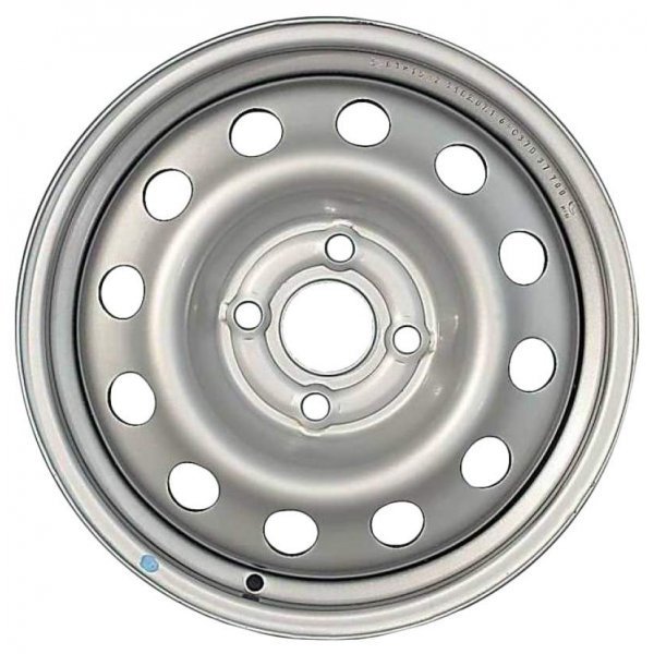 Диск стальной 13*5,5 4*100 Et36 60,1 52A36C Silver Trebl