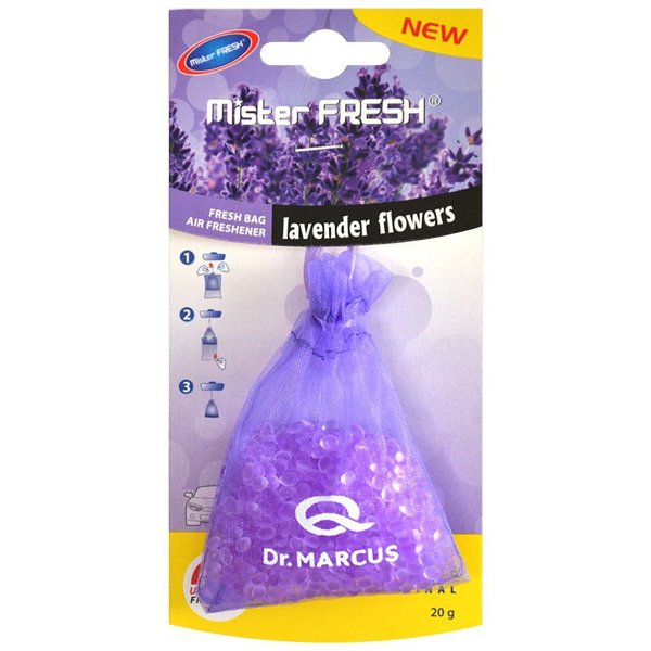 Ароматизатор подвесной DR.MARCUS 20г мешочек FRESH BAG Lavender Flowers
