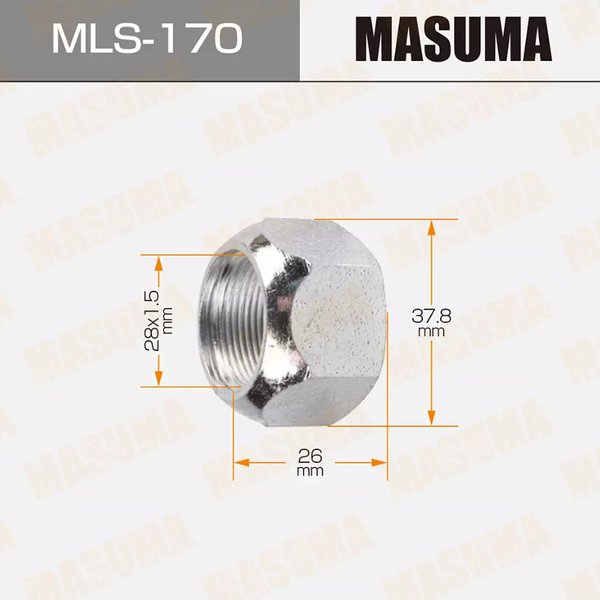 Гайка Masuma MMC LH MLS-170