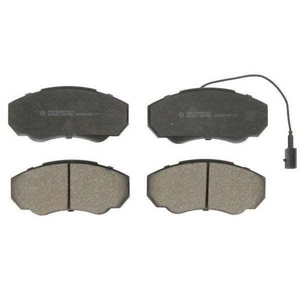 Колодки тормозные передние Fiat Ducato Citroen/Peugeot Jumper Lpr 05P966 (0986494048,LP1750,GDB1517)