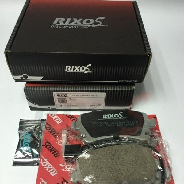 Колодки тормозные задние Audi A4 2.0L 3.0L TFSI/TDI 04/03-08/06 Rixos MD-8327WS (GDB1516,05P1398)  