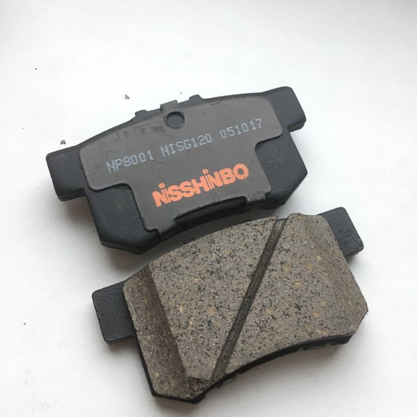 Колодки тормозные задние Nisshinbo NP-8001 (PF8255)
