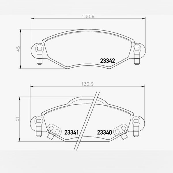 Колодки тормозные передние Nisshinbo NP-1130