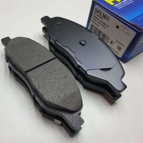 Колодки тормозные передние Sangsin SP-1383 (PF2452,NP2012,D1250MH)