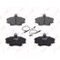 Колодки тормозные передние Renault Logan Lynx BD6301 (2146304,0986467720,05P349)