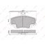 Колодки тормозные передние Renault Logan Lynx BD6301 (2146304,0986467720,05P349)