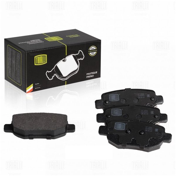 Колодки тормозные передние Cherry A3 M11/ Arrizo 7E5/ Qiyun 3/ Tiggo T11/II Trialli PF2704 (PN0846)