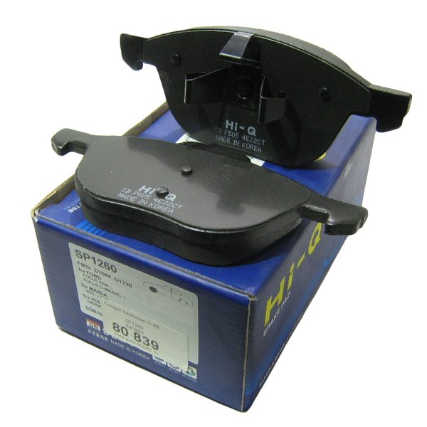 Колодки тормозные передние Sangsin SP-1260 (NP5006,D3128H,PF-5507)