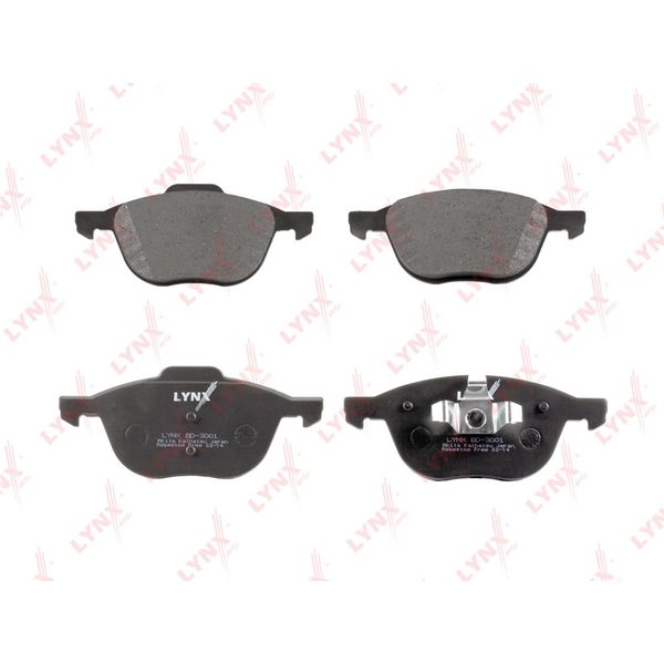 Колодки тормозные передние Lynx BD-3001 (PF-5507)