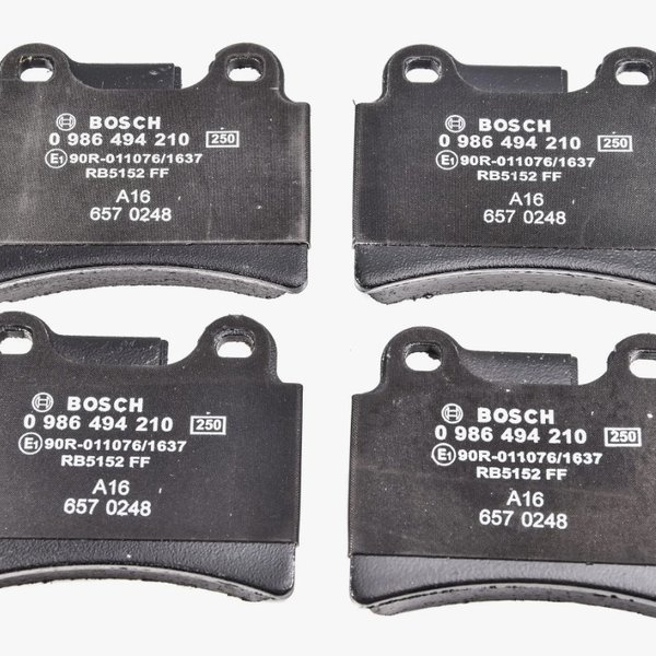 Колодки тормозные задние VW Touareg 3.0TD/3.2/3.6 11/04-&amp;gt; Bosch 0986494210