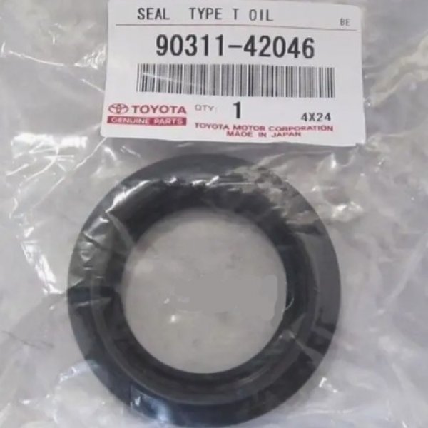 Сальник 42/65/9/15,5 заднего привода Toyota #E124 ZNE14 #T215/216 R=L 90311-42046 Оригинал
