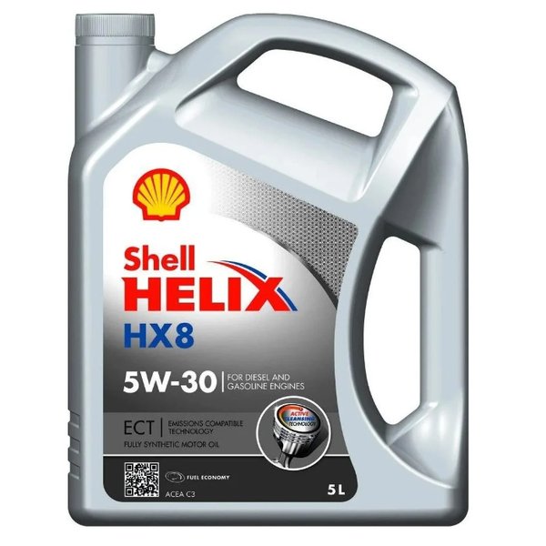 Масло моторное Shell HX8 ECT 5W30 5л