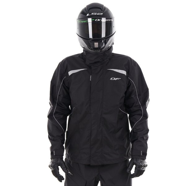 Куртка - дождевик EVO Black (мембрана) 2023 (L)