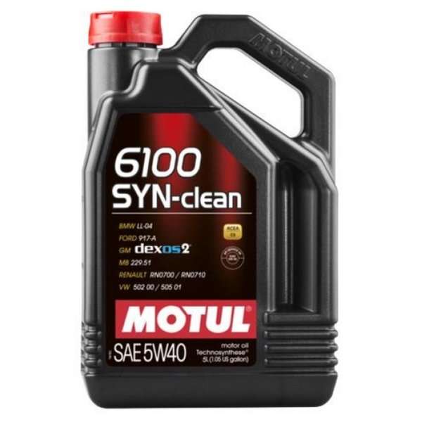 Масло моторное Motul 6100 Syn-Clean 5W40 5