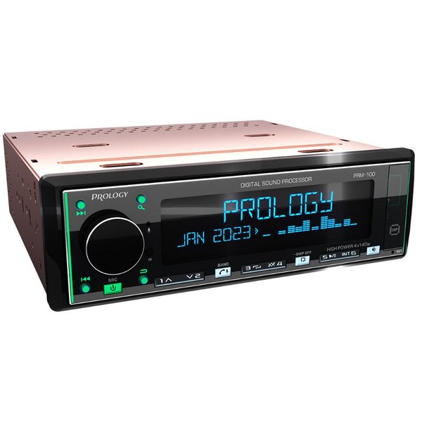 Автомагнитола  Prology PRM 100 с DSP процессором/FM/USB/BT-ресивер