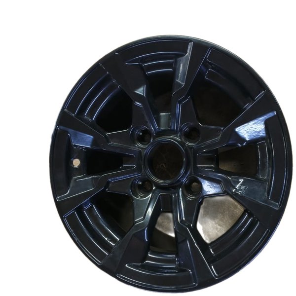 Диск квадроцикла ATV задний 7.5x12H2 ATV 4х110 ET=21.5 DIA-61 черный полимеренный