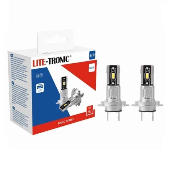 Лампа H7 Lite-Tronic Basic H7BSLEDX2 6000K 12V 2 шт