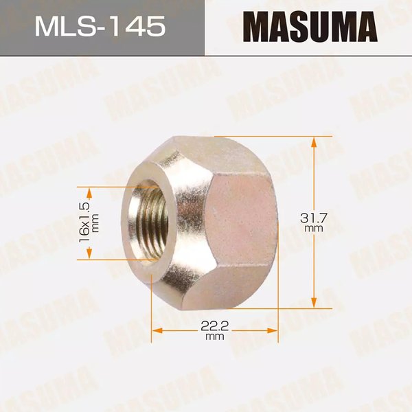 Гайка Masuma TYT RH MLS-145