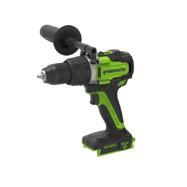 Дрель-шуруповерт ударная аккумуляторная Greenworks GD24DD140, 24V, 140 Нм, бесщеточная, без АКБ