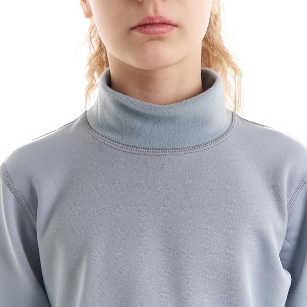 Термобелье Зима высокий ворот FOR TEEN Gray-Black (140-146)