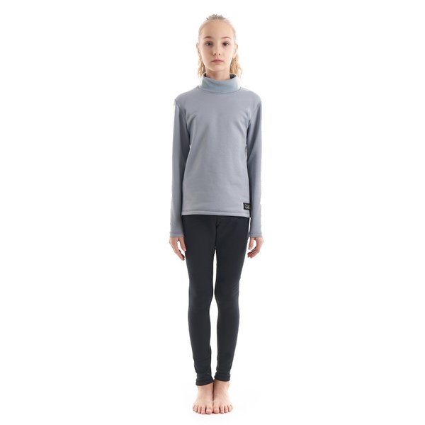 Термобелье Зима высокий ворот FOR TEEN Gray-Black (140-146)