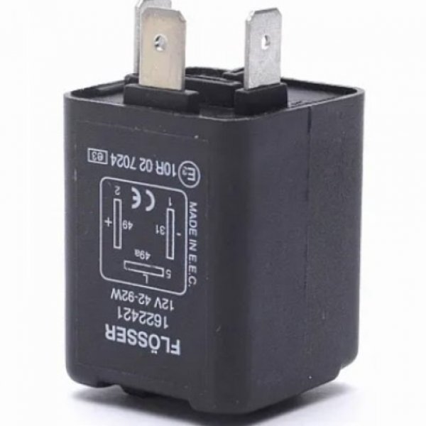 Реле 12V 2/4*21W 1622421 Flosser 3 контакта*