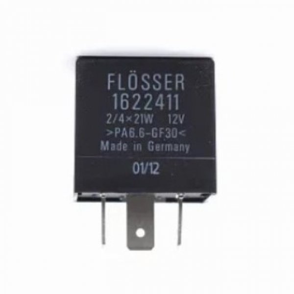 Реле 12V 2/4*21W 1622411 Flosser 3 контакта VW-тип*