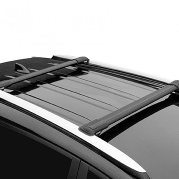 Багажная система LUX ХАНТЕР для TANK 300 2021-... с рейлингами, цвет черный