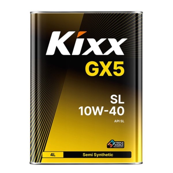 Масло моторное Kixx G/GX5 10W40 SL Корея 4л 