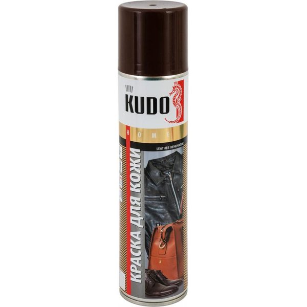 Краска Kudo KU-5241 для гладкой кожи черная 0,4   