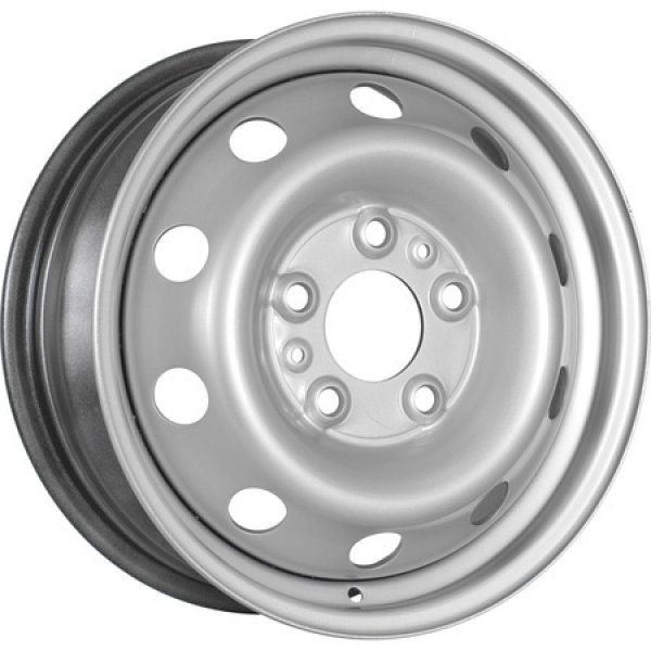 Диск стальной 16*6,5 5*130 Et68 78,5 Fiat Ducato Тольятти Серебро