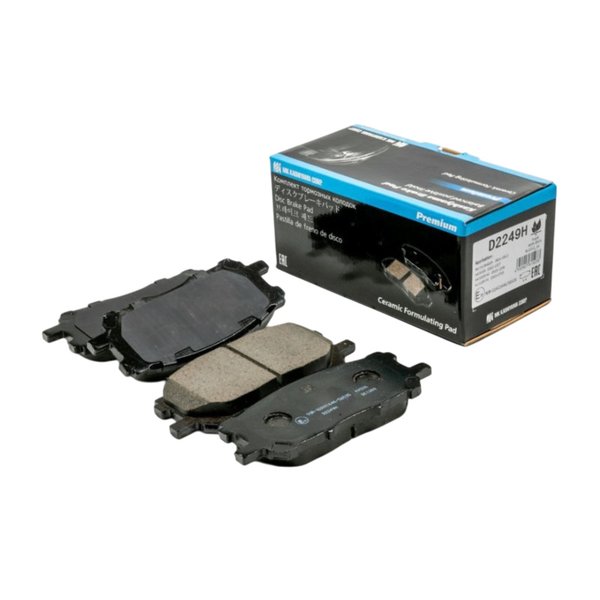 Колодки тормозные передние Toyota 04465-48110 Kashiyama D-2249H (SN907,NP1062,SP1456)