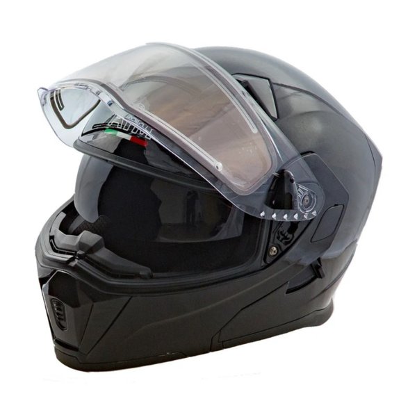 Шлем снегоходный AiM JK906 Black Glossy S