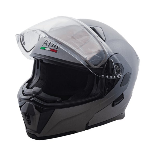Шлем снегоходный AiM JK906 Grey Metal L