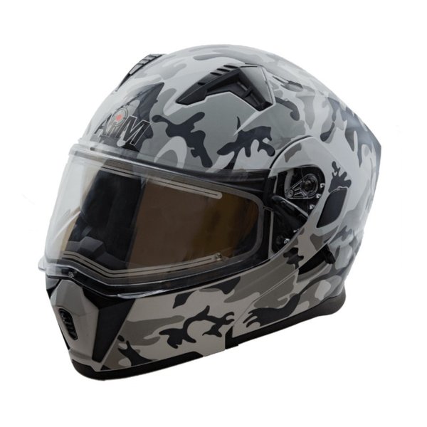 Шлем снегоходный AiM JK906S Camouflage Glossy L