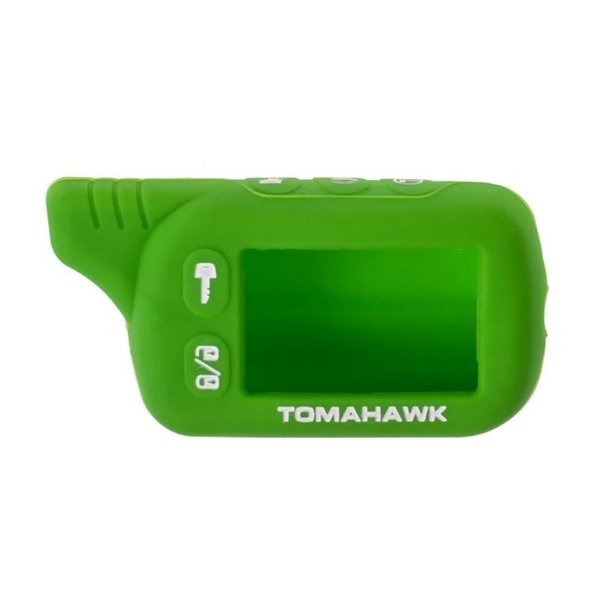Чехол на сигнализацию Tomahawk TW 9010,9020.9030 силиконовый зеленый