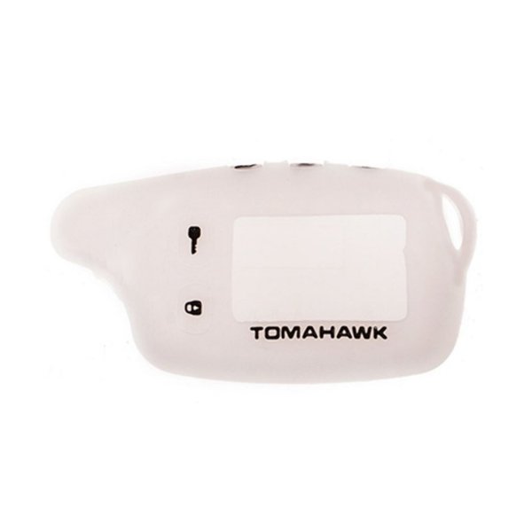 Чехол на сигнализацию Tomahawk TW 9010,9020.9030 силиконовый белый