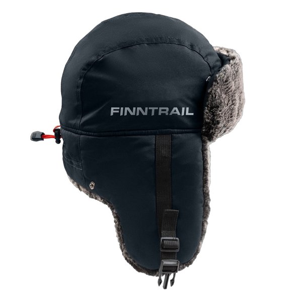 Шапка-ушанка Finntrail Hat Terra 2950 Graphite (M-L)