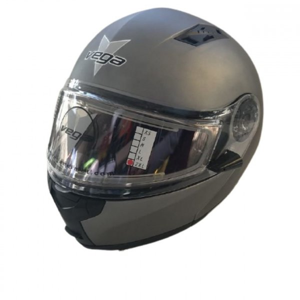 Шлем Vega Spark (HS-158) Winter серый матовый XL