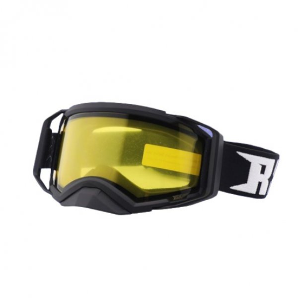 Очки RSX Blizzard Winter черный/зеленый/зеленый двойное желтое стекло унив.