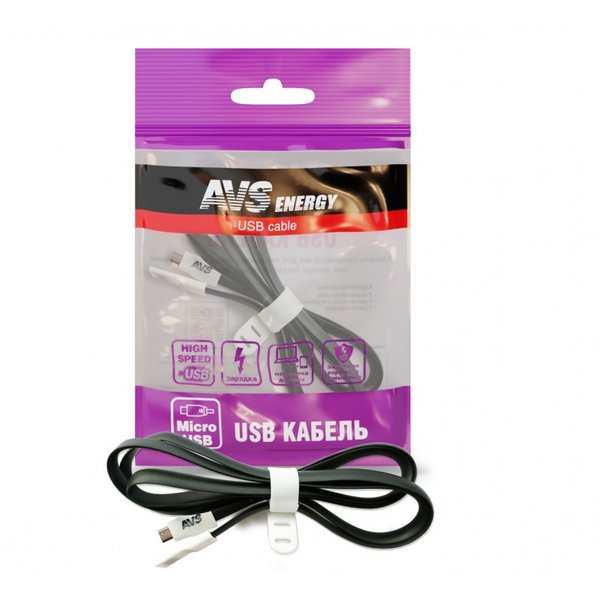 Кабель AVS micro USB(1м) MR-311