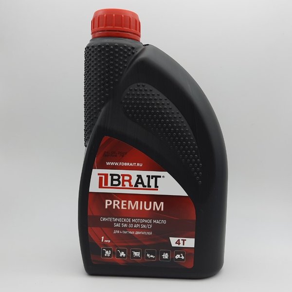 Масло моторноеBRAIT SAE 5W30 синтетическое API SN/CF (1л)