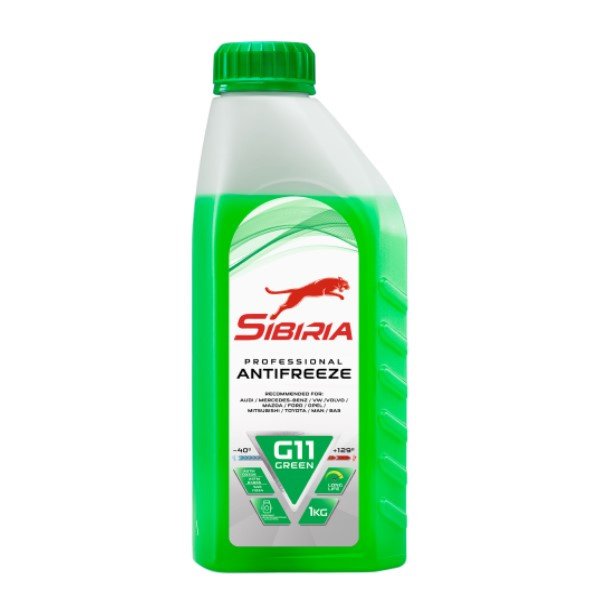 Антифриз Sibiria G11 Зеленый 1