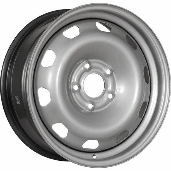 Диск стальной 16*6,5 5*114,3 Et40 66,1 Nissan Qashqai Silver Тольятти