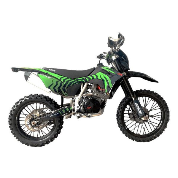 Мотоцикл кроссовый BSE Z10L Green Shake (030)